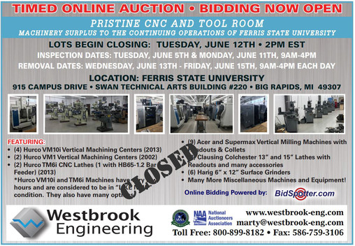 PRISTINE-CNC-and-Tool-Room-Machinery-Surplus-to-the-Continuing-Operations-of-Ferris-State-University_auctions_gallery