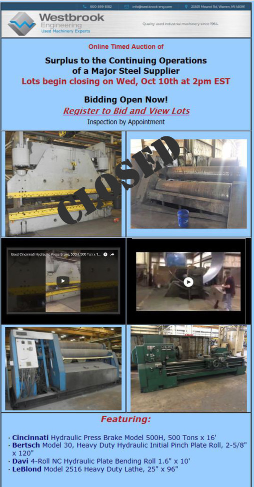 Surplus-to-the-Continuing-Operations-of-a-Major-Steel-Supplier_auctions_gallery